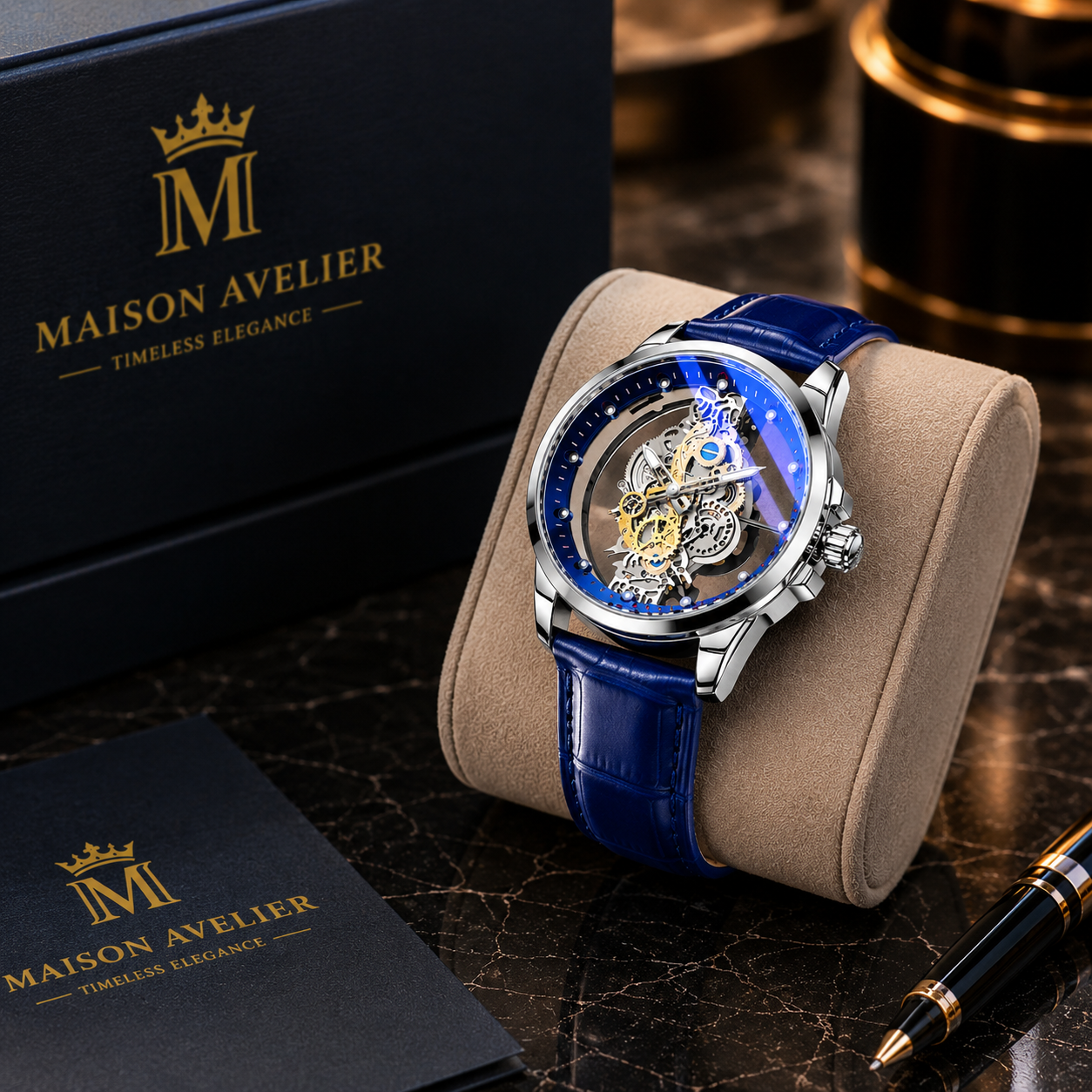 Maison Avelier — Chronos Elite Blue